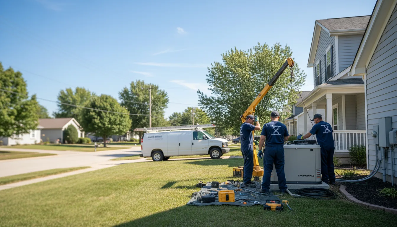 Generator Installation in Round Rock, TX near me